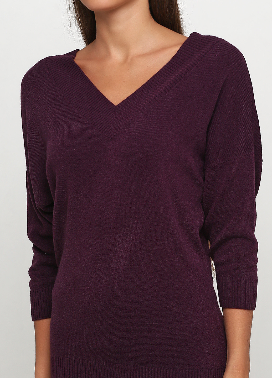 Фиолетовый демисезонный пуловер пуловер mnn mond