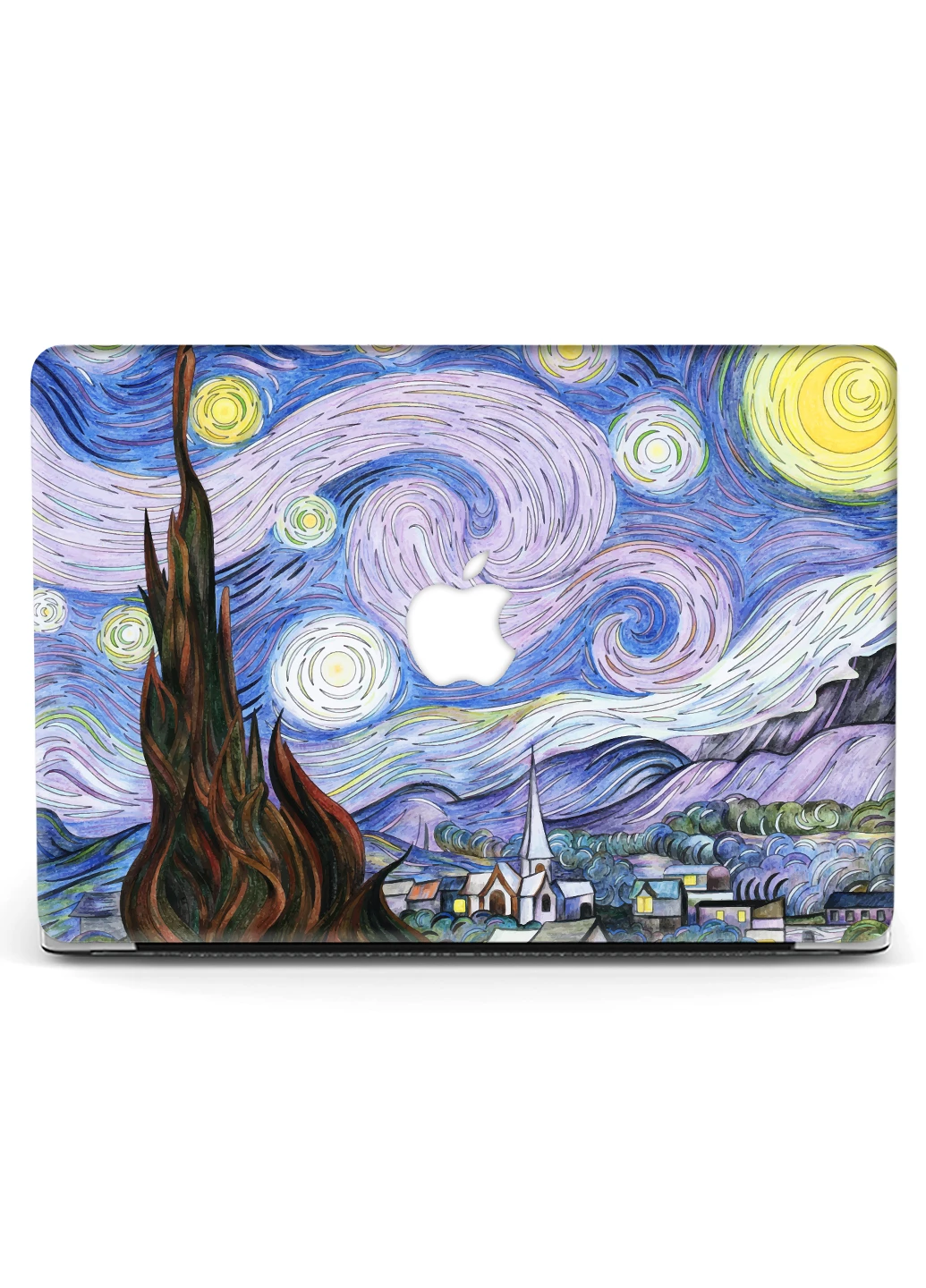 Чохол пластиковий для Apple MacBook Pro 15 A1707/A1990 Vincent Van Gogh Starry Night (9649-2326) MobiPrint (218987803)