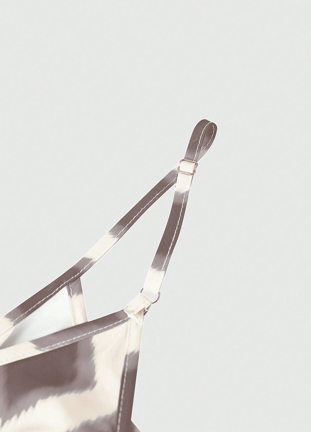 Молочна кежуал сукня а-силует SHEIN з геометричним візерунком