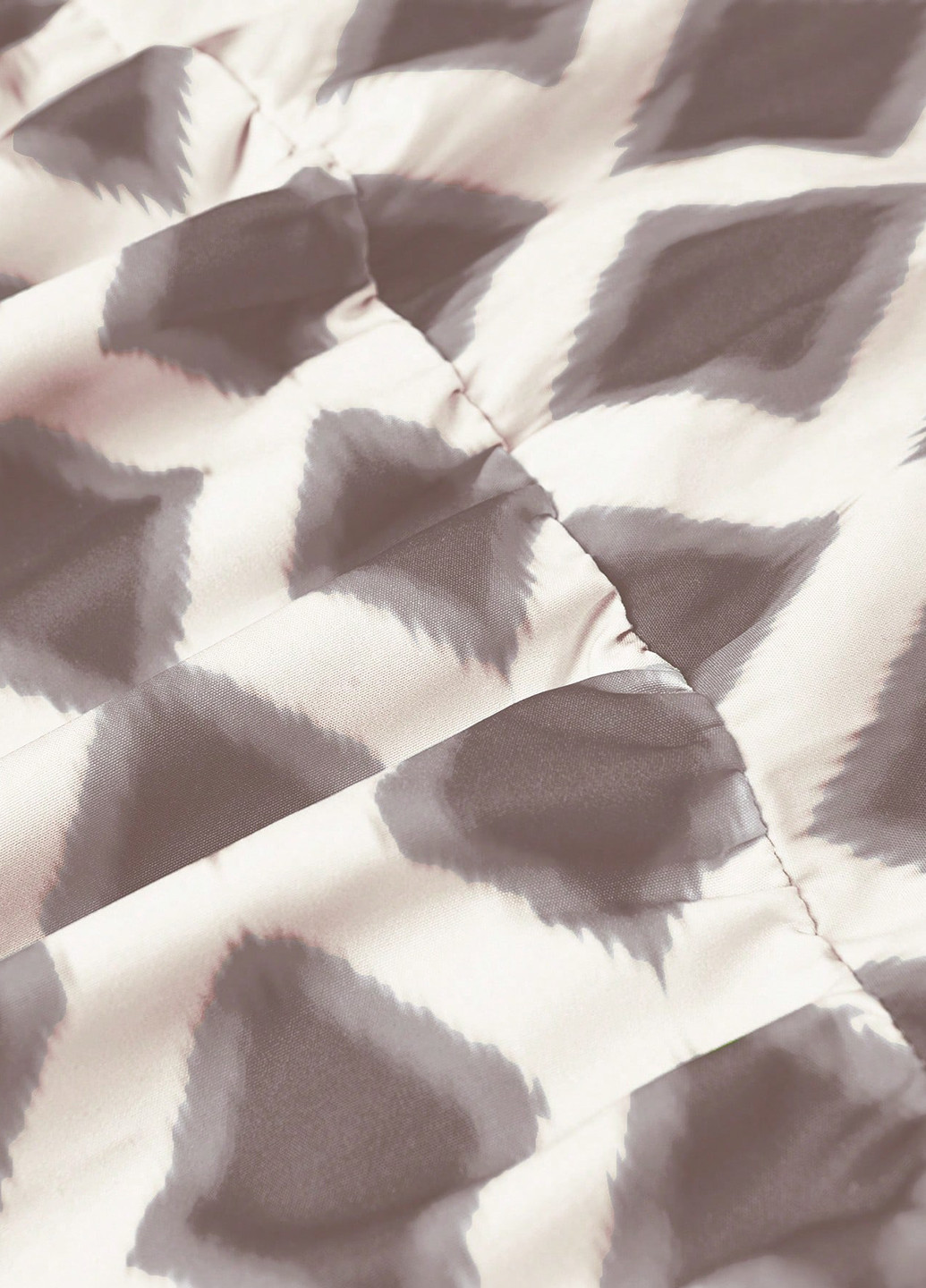 Молочна кежуал сукня а-силует SHEIN з геометричним візерунком