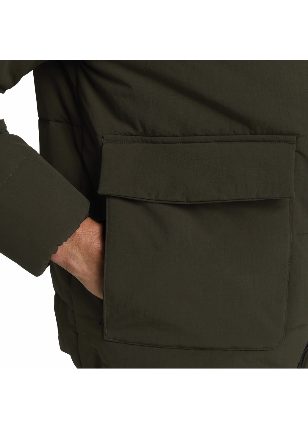 Оливкова (хакі) зимня куртка Jack Wolfskin NORTHERN LITE HOODED JKT M