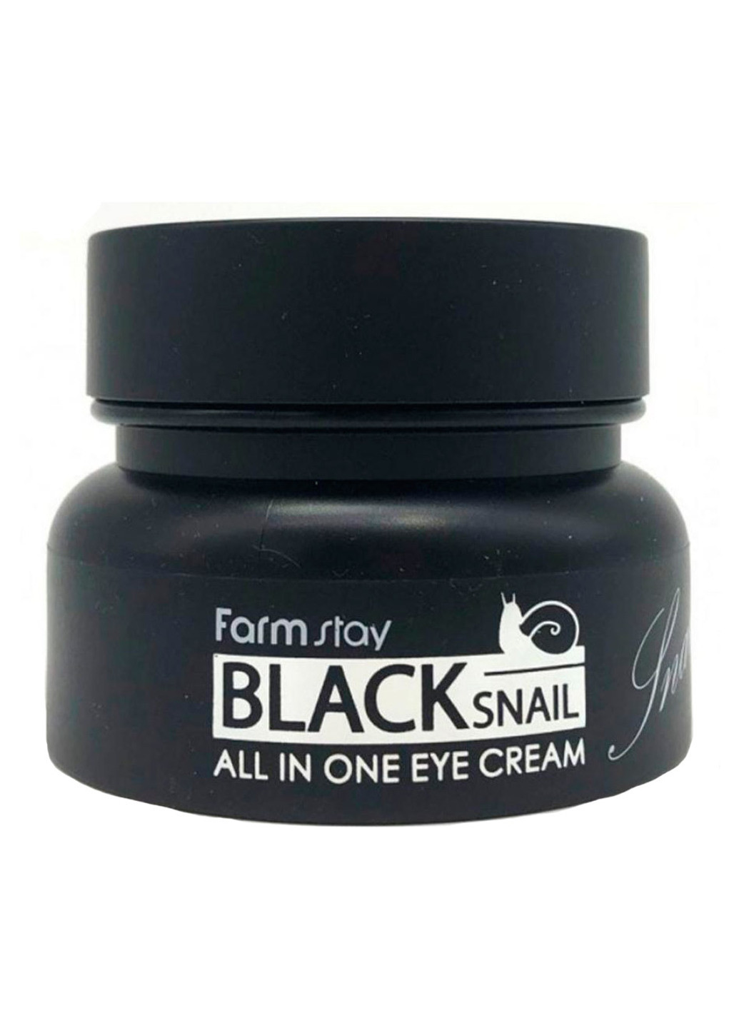 Багатофункціональний крем з муцином чорної равлики All-In-One Black Snail Cream, 100 мл FarmStay (202416326)