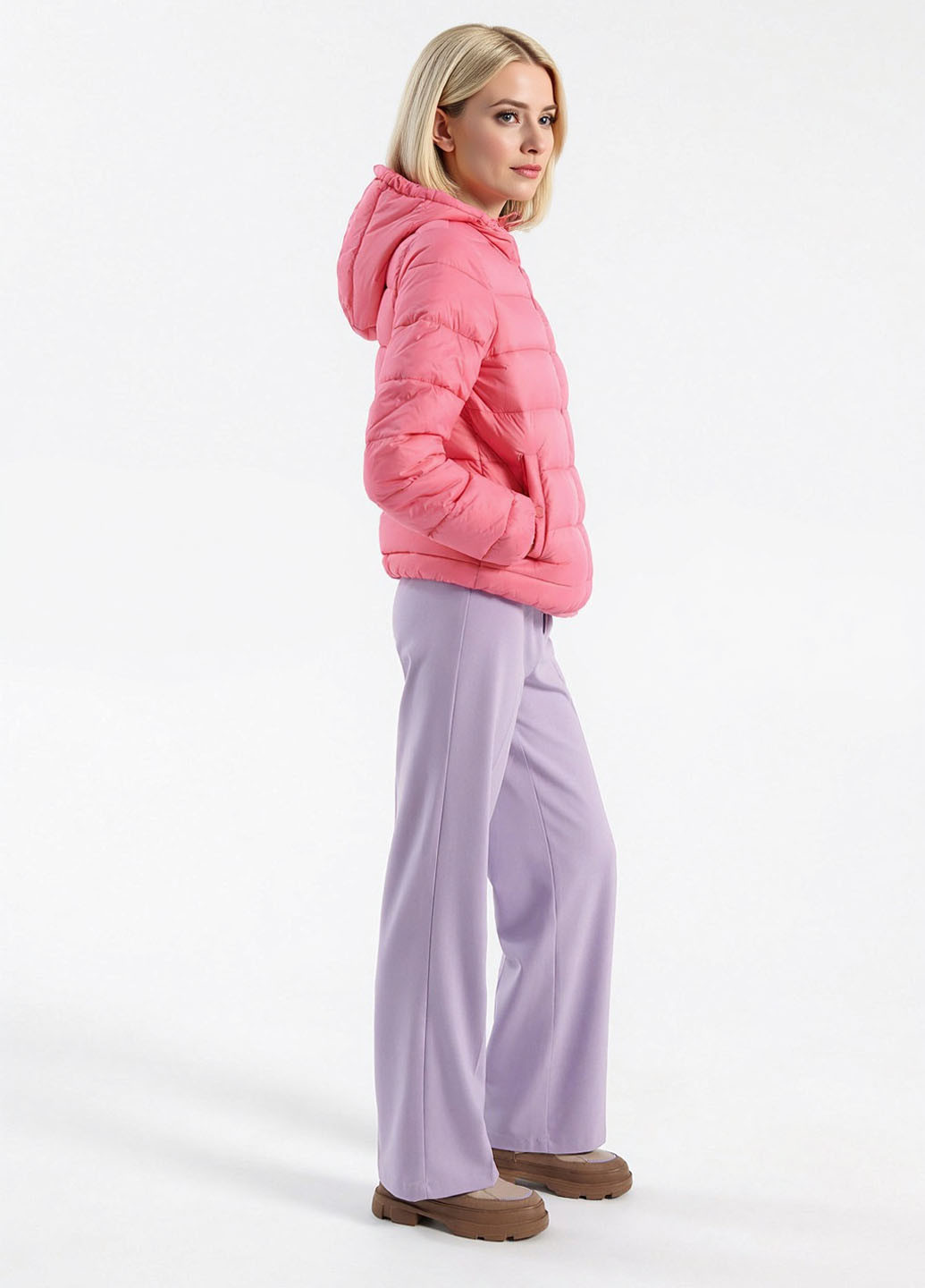 Рожева демісезонна куртка House