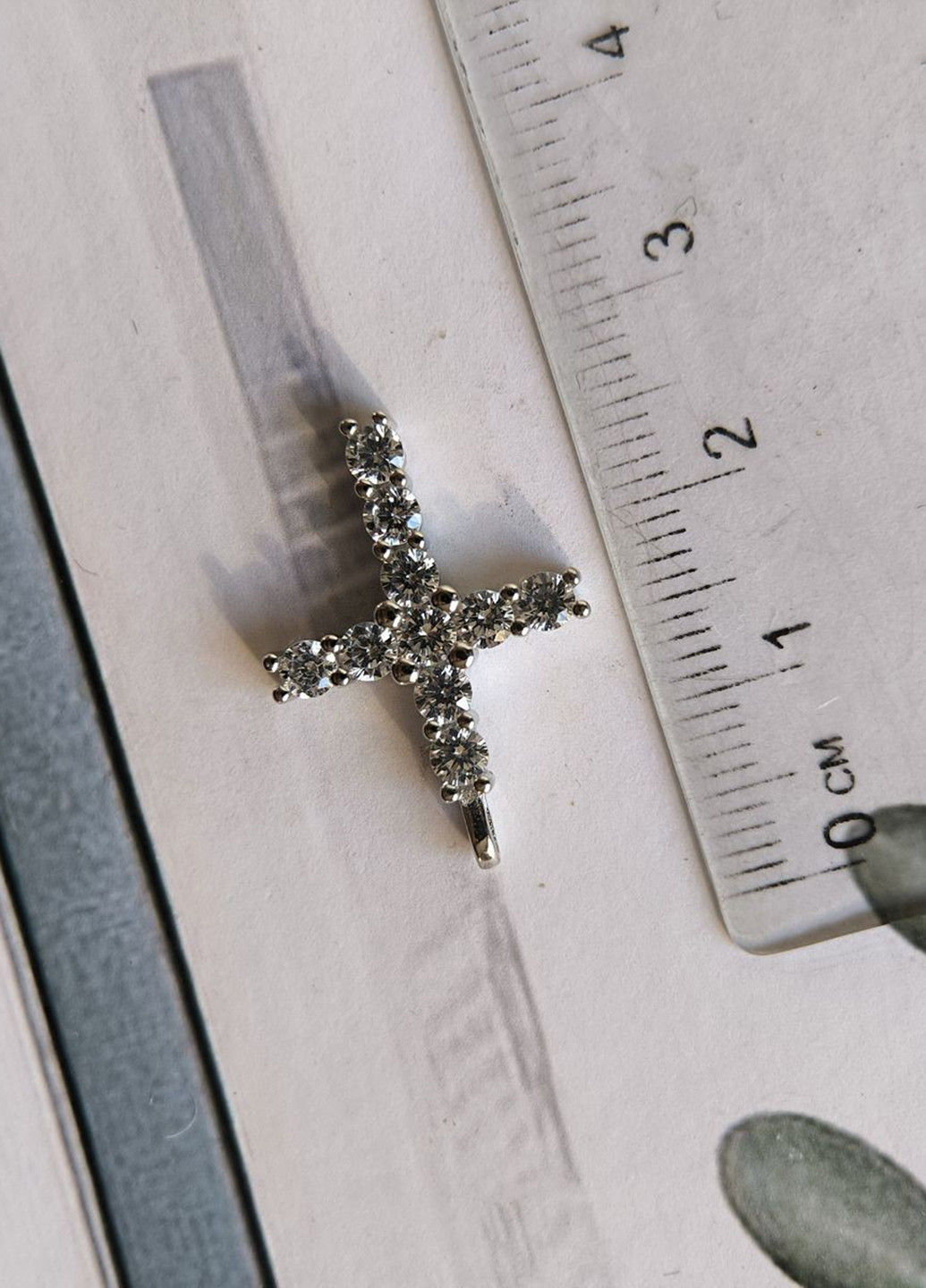 Крестик Silver Flame (369649267)