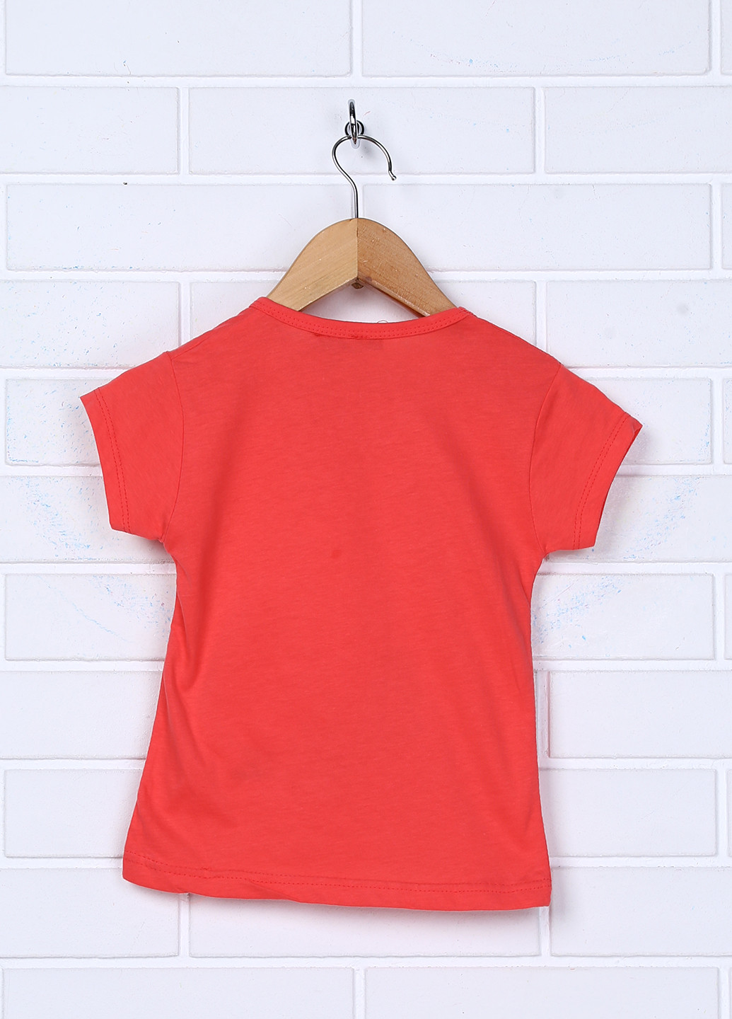 Красная летняя футболка с коротким рукавом Dofa Kids