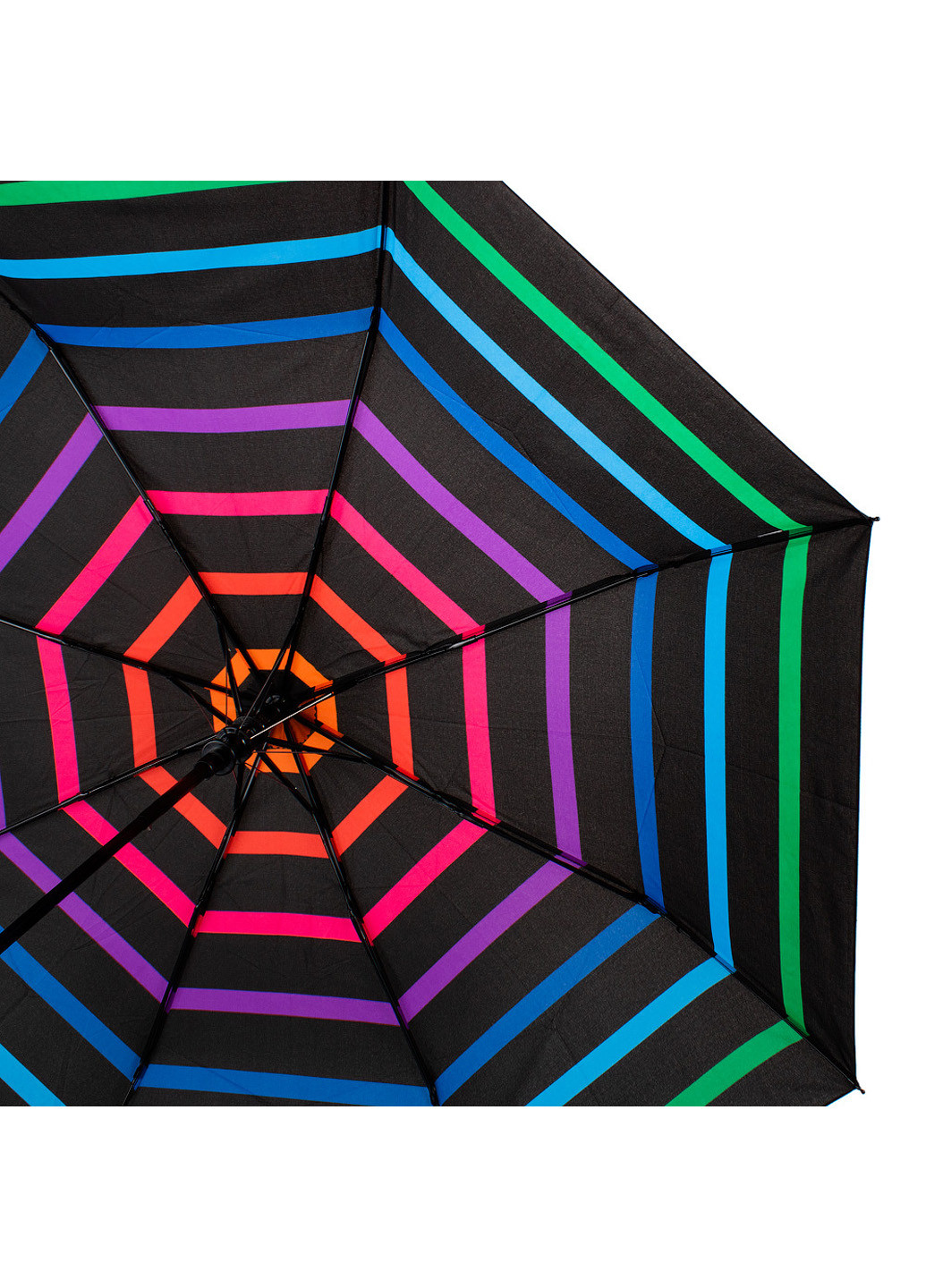 Жіночий складаний парасолька напівавтомат 97 см Happy Rain (194317713)