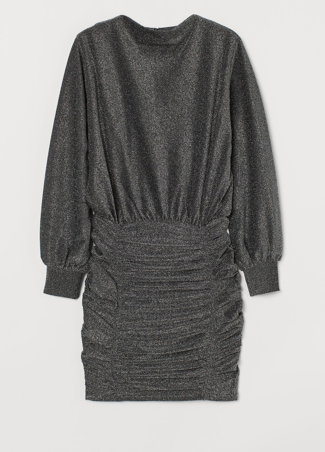 Срібна кежуал сукня H&M однотонна