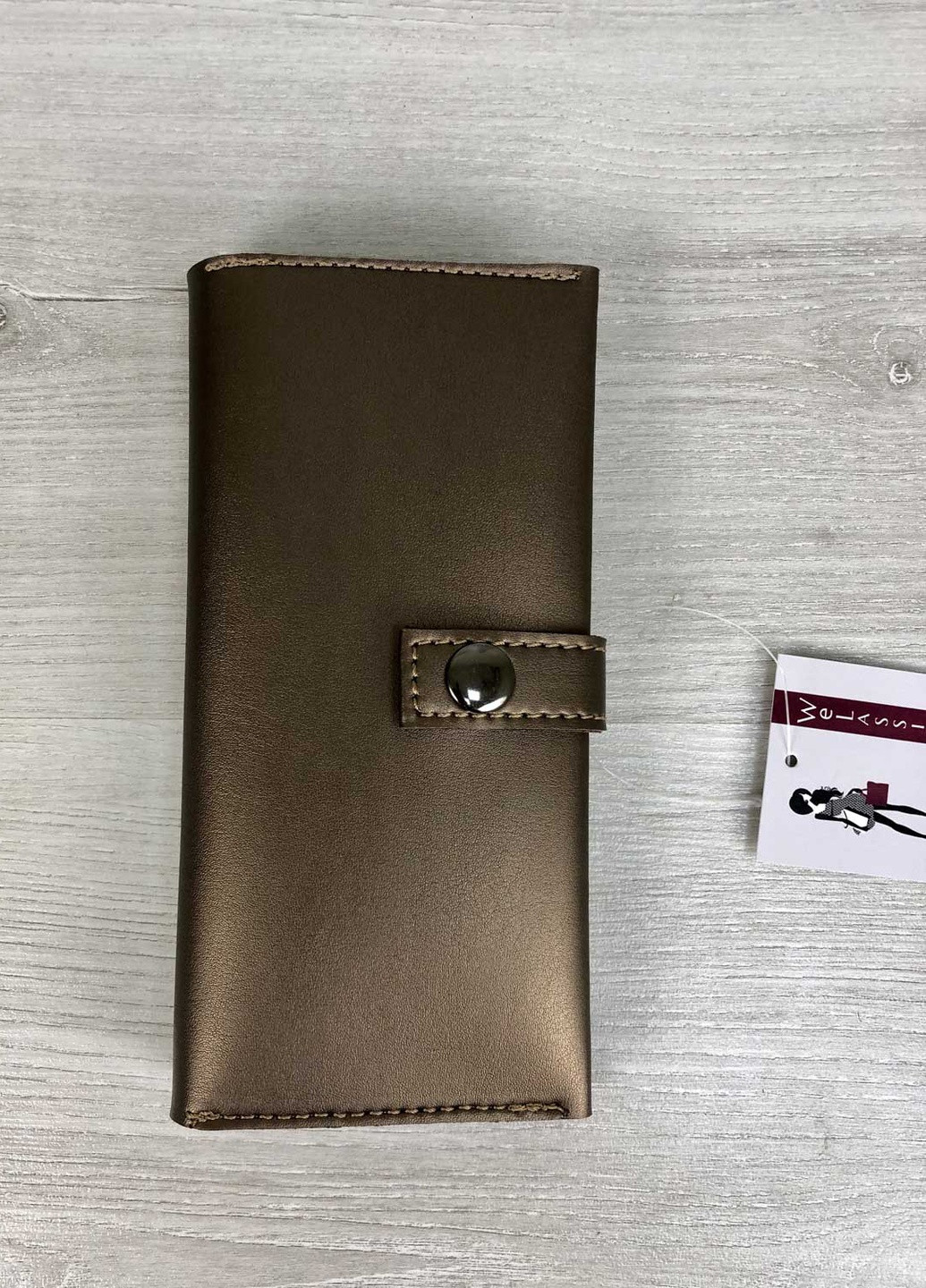 Гаманець жіночий екошкіра (wel-70112) Бронзовий WeLassie (253982750)