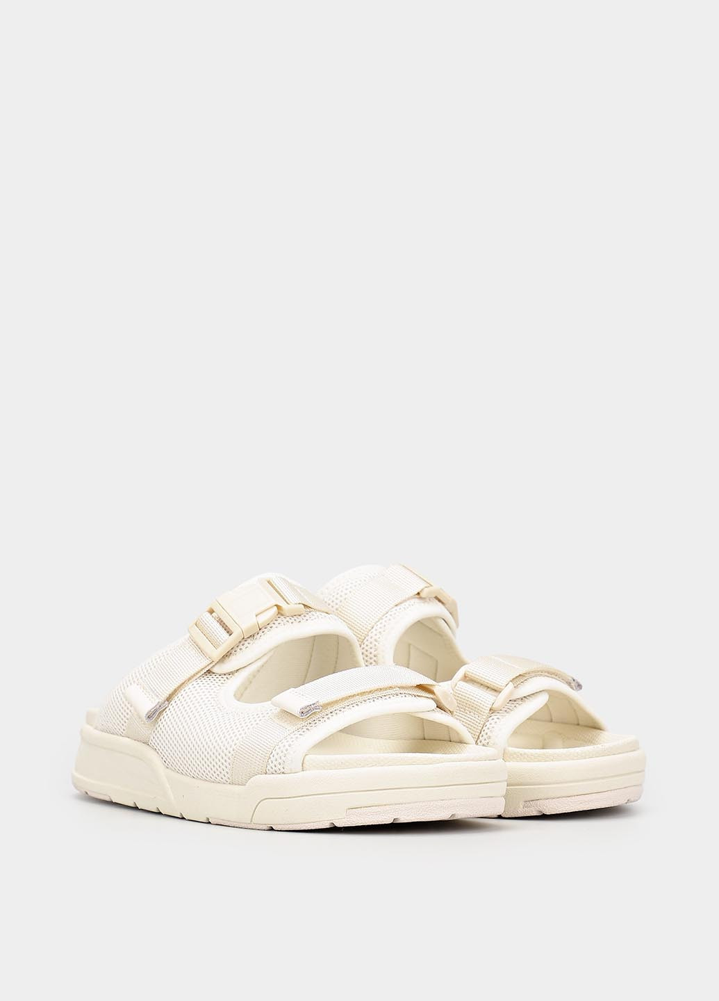 Бежевые шлепанцы Braska