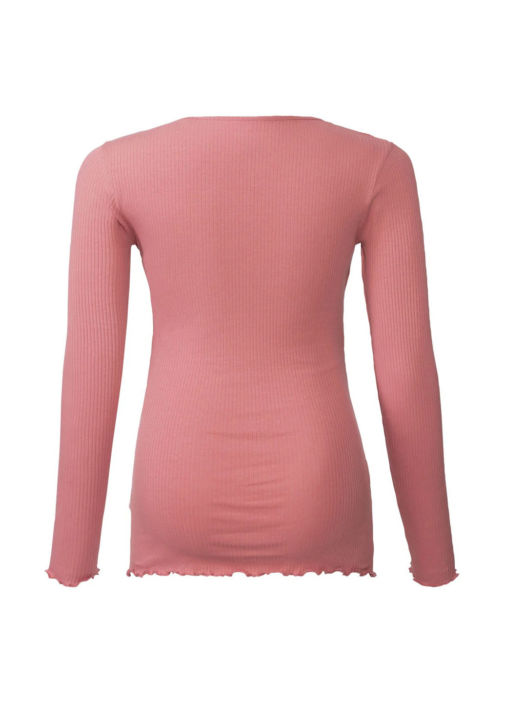 Темно-розовая всесезон пижама для беременных (лонгслив, брюки) лонгслив + брюки Esmara