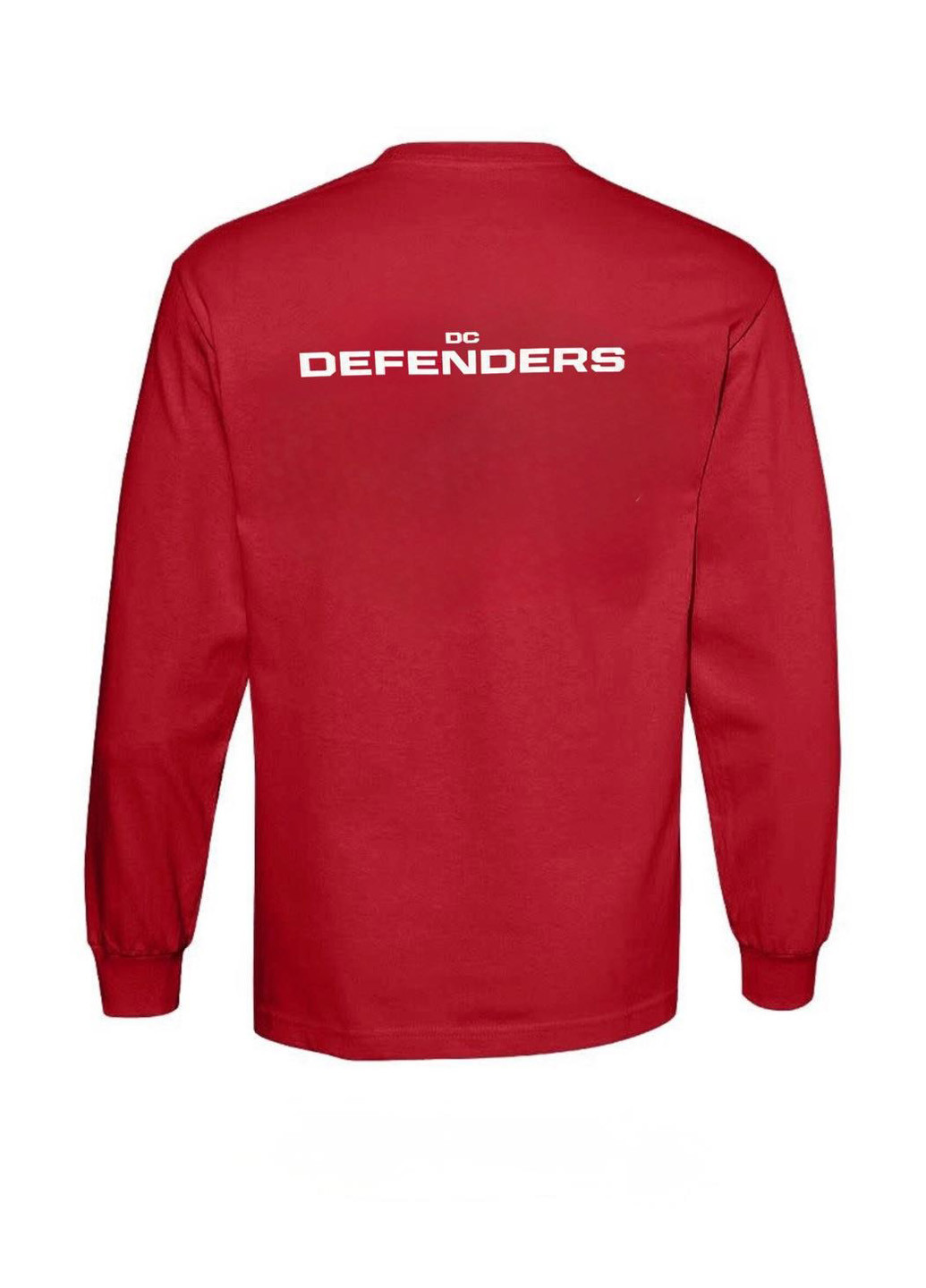 Лонгслів XFL напис червоний кежуали трикотаж, бавовна