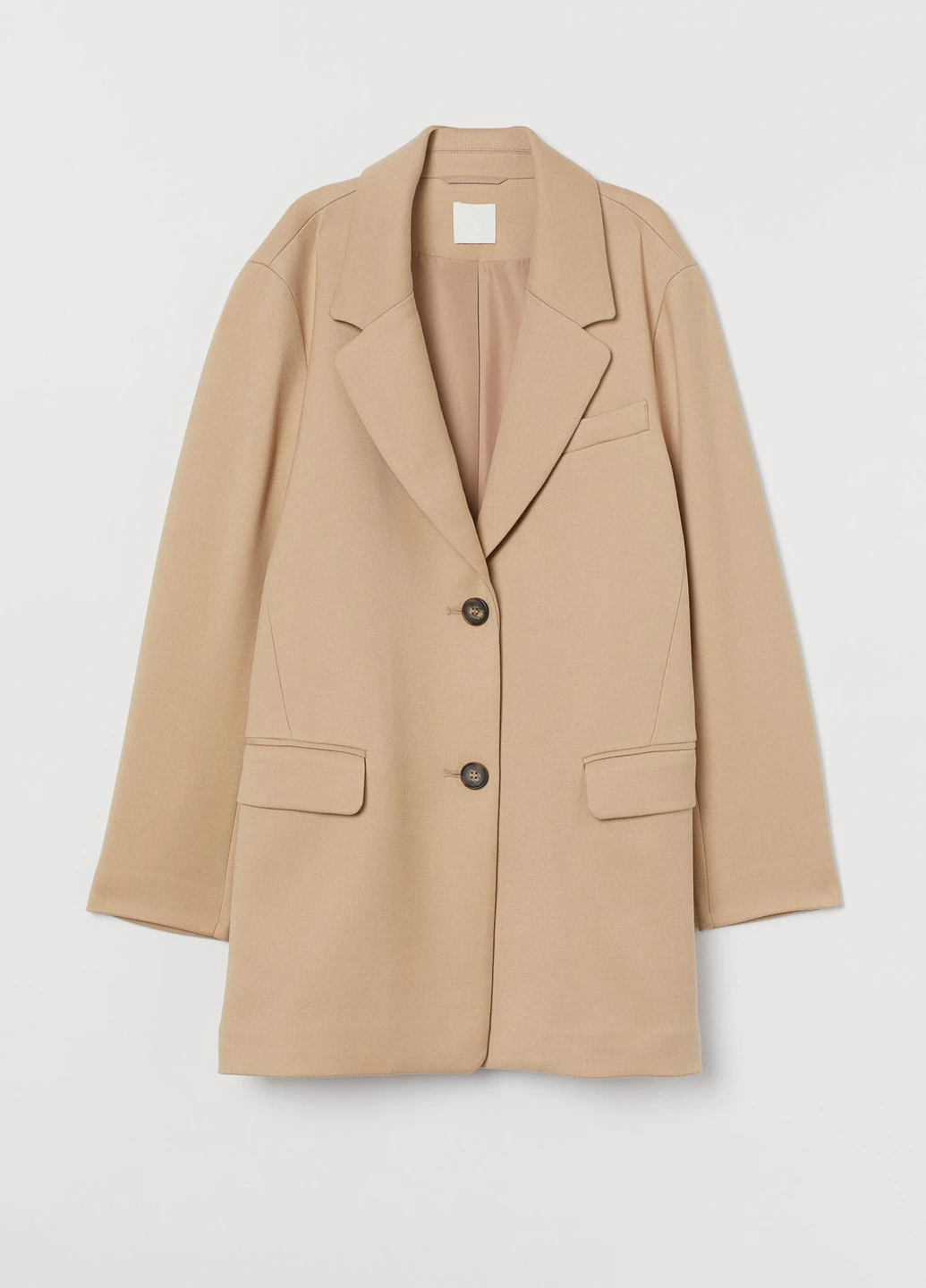 Бежевое демисезонное Пальто H&M
