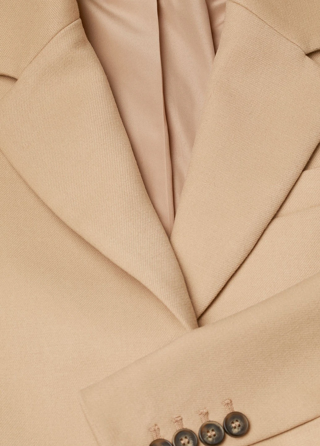 Бежевое демисезонное Пальто H&M