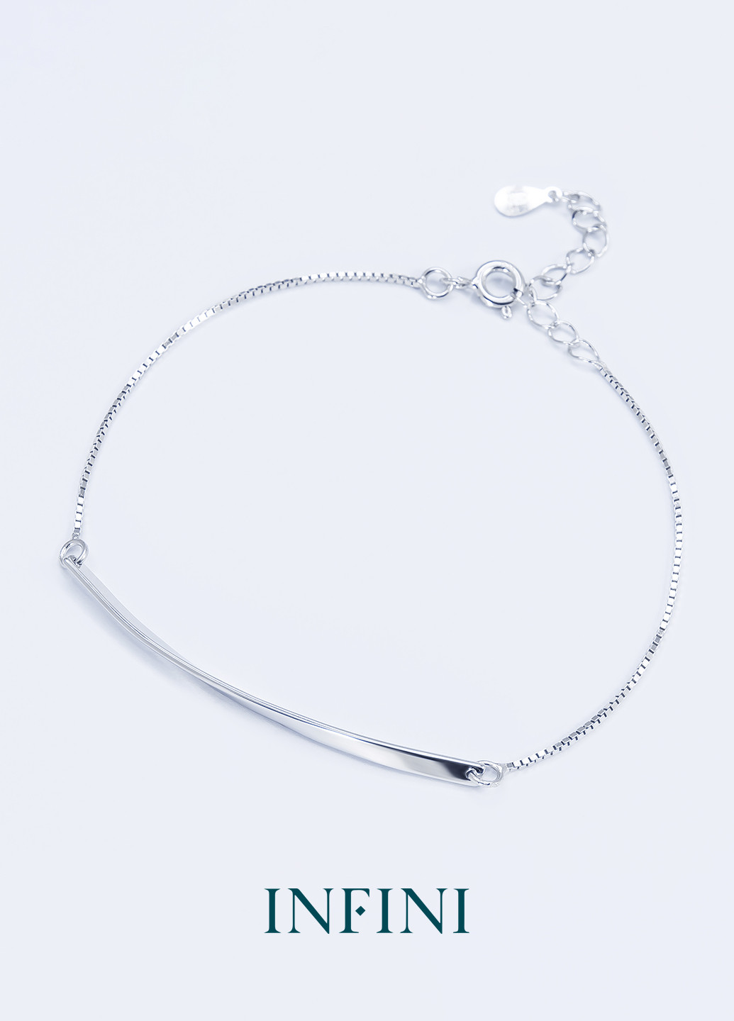 Браслет серебряный Infini (256537008)