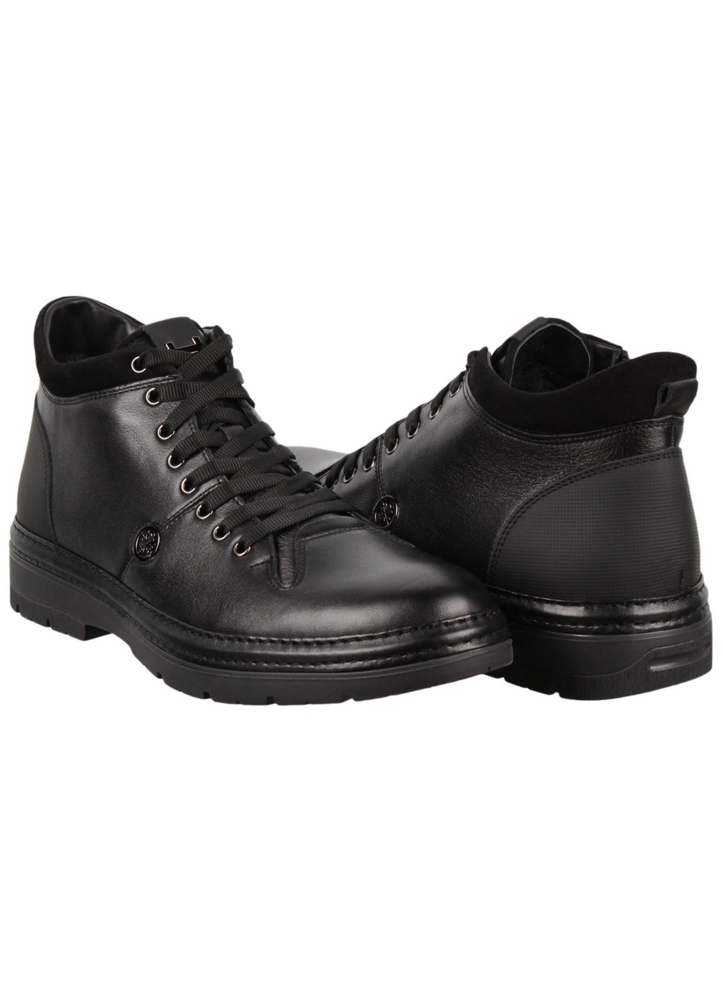 Черные зимние мужские ботинки 198758 Buts