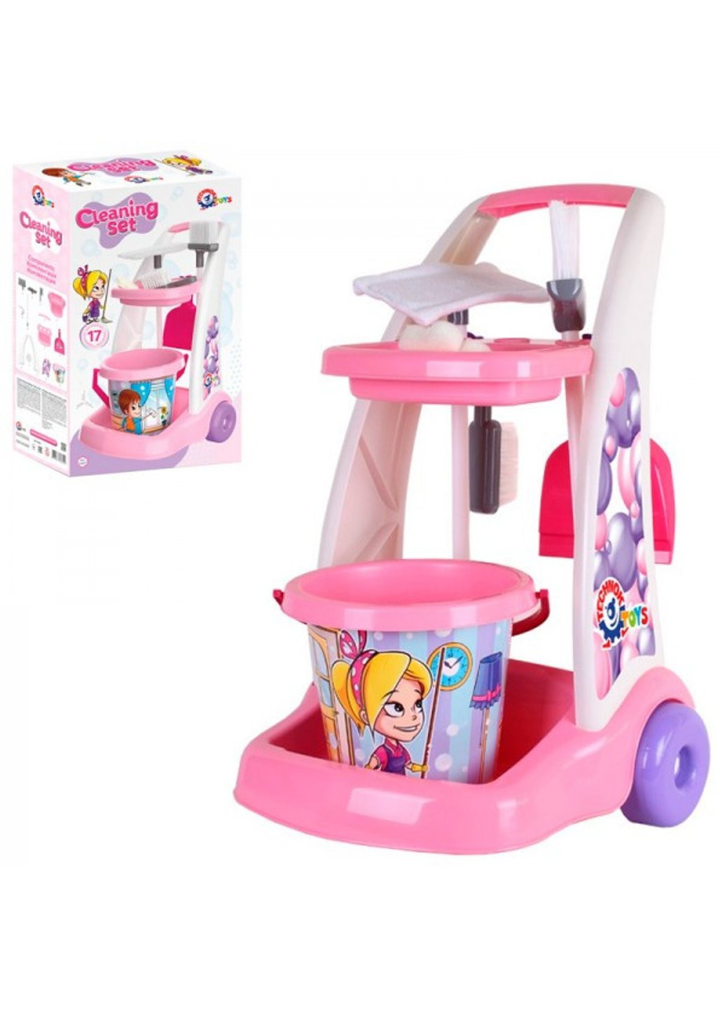 Ігровий набір для прибирання Технок T-6429 ТехноК (254783003)