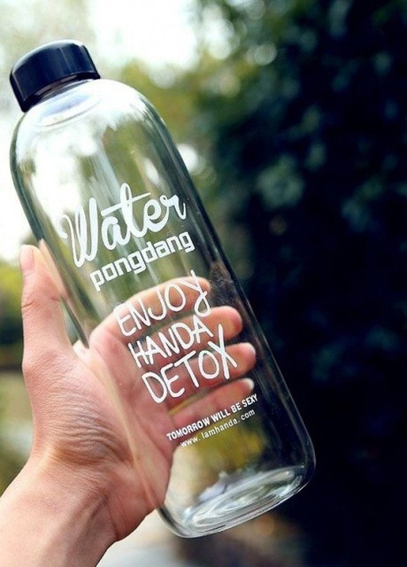 Бутылка для воды Detox, с чехлом, 1000 мл More (253840445)