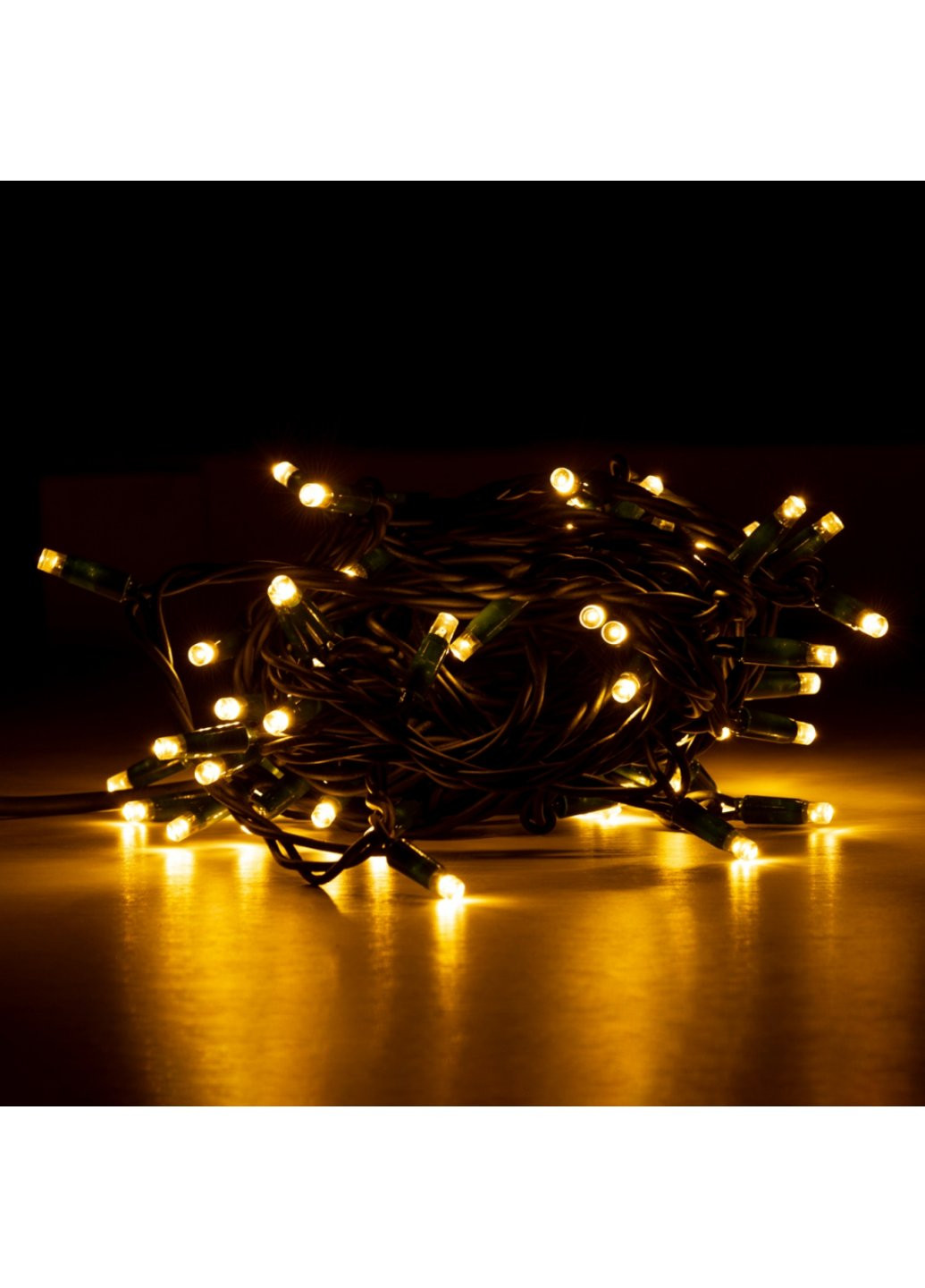 Гирлянда LED уличная 65 ламп, IP 65, тепло-белая 12.25 м (801164) YES! Fun (254593320)