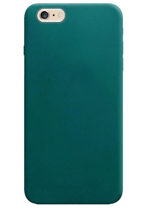 Силіконовий чохол Candy для Apple iPhone 6 / 6s (4.7 ') Зелений / Forest green (is_00000040530_7) Epik (229726836)