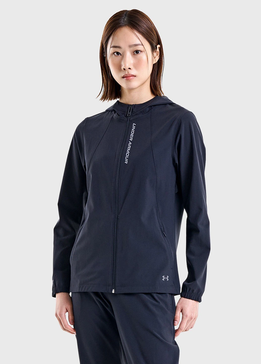 Чорна демісезонна куртка Under Armour