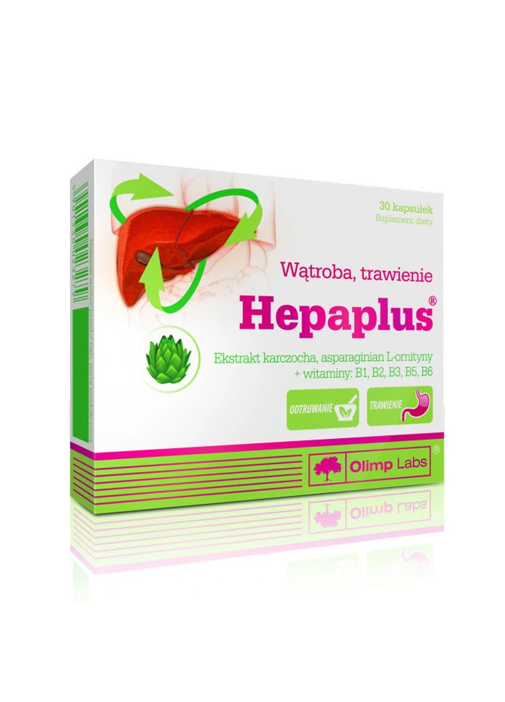 Вітаміни для печінки Hepaplus (30 капс) олімп Olimp (255409078)