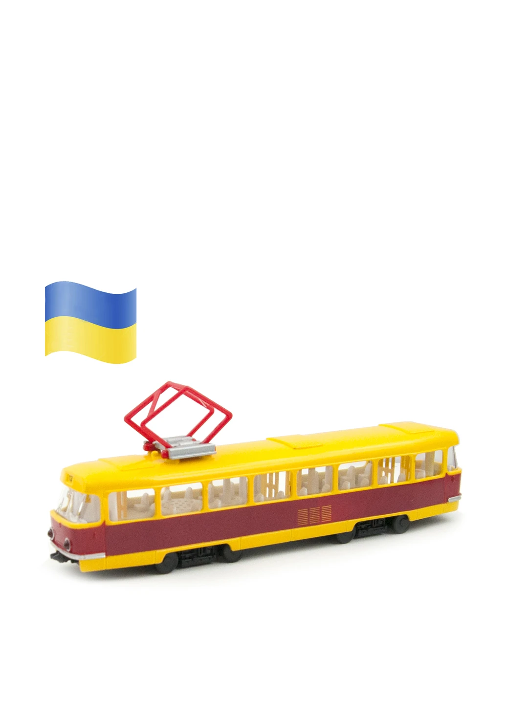 Модель трамвай (світло, озвуч. Рус. Яз.) Технопарк (163192708)