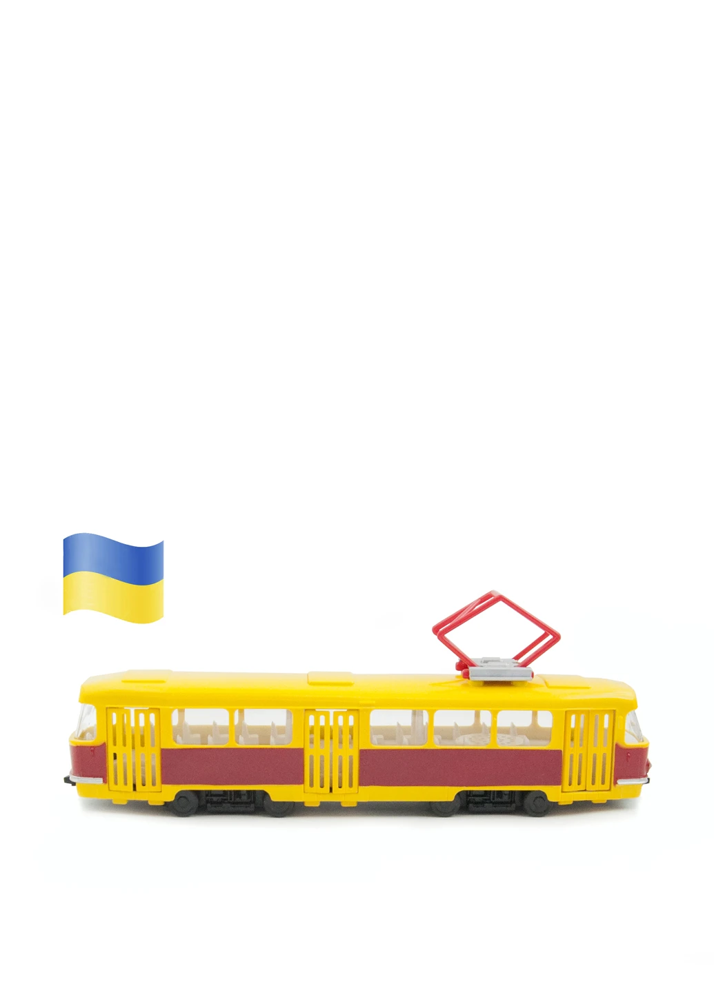 Модель трамвай (світло, озвуч. Рус. Яз.) Технопарк (163192708)