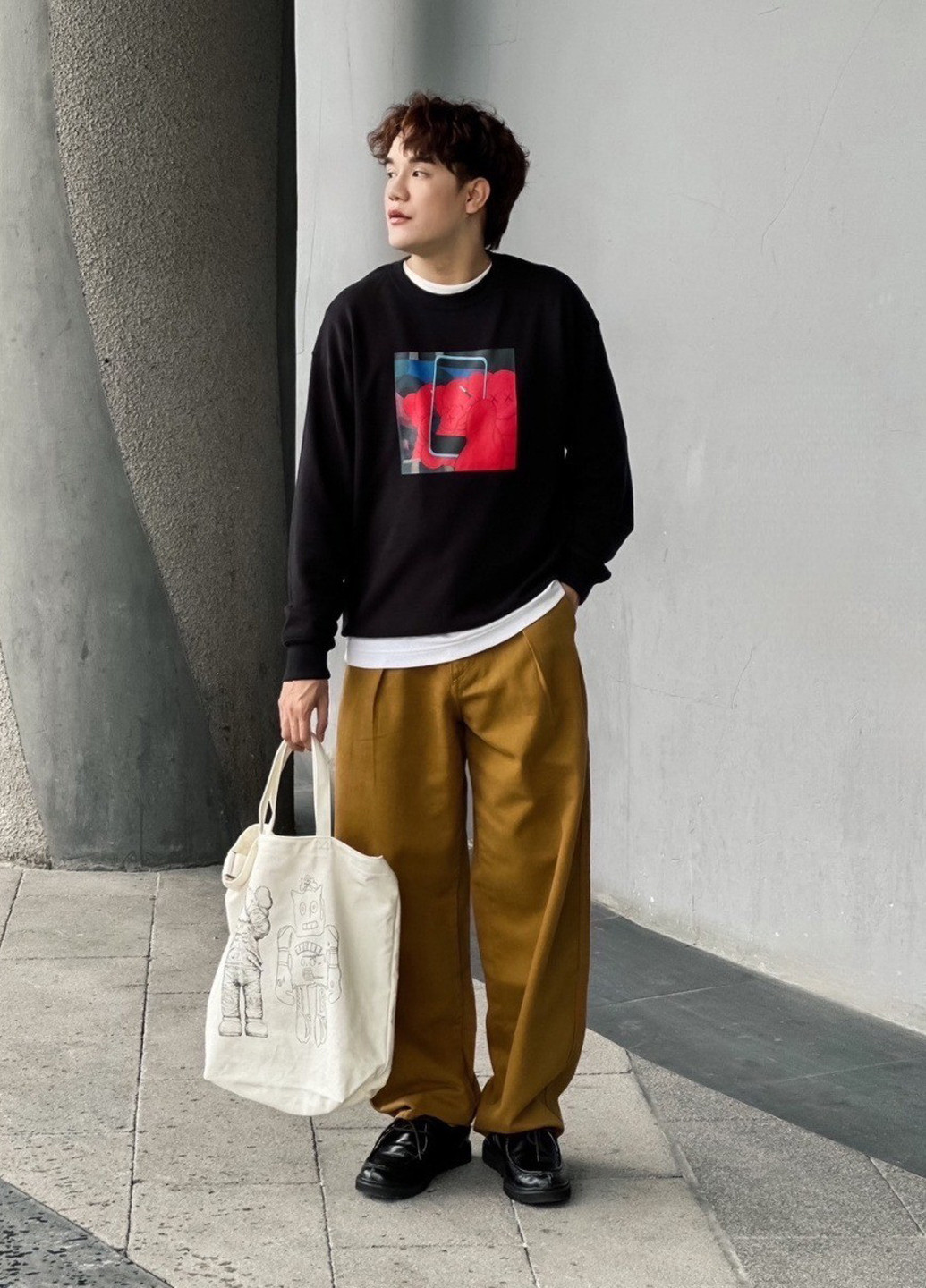 Костюм (світшот, штани) Uniqlo (362004739)