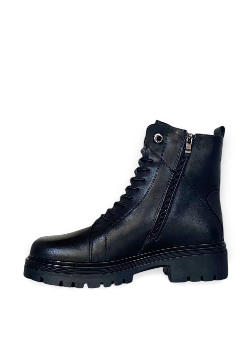 Зимние ботинки берцы Meego со шнуровкой