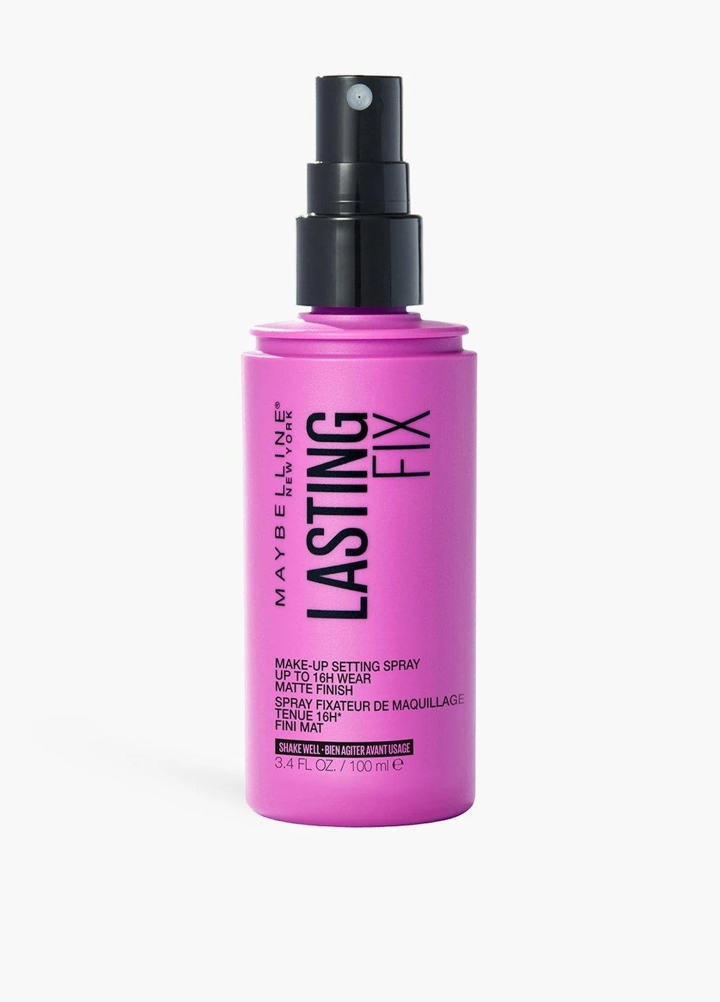 New York Lasting Fix Setting SprayФиксирующий спрей для макияжа clear 100ml Maybelline (256239081)