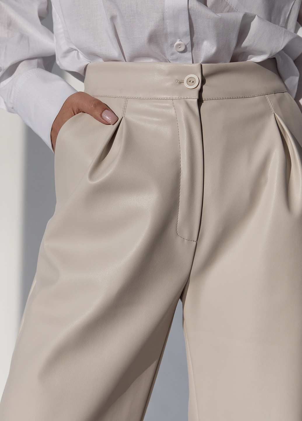 Серые кэжуал демисезонные брюки SL-ARTMON
