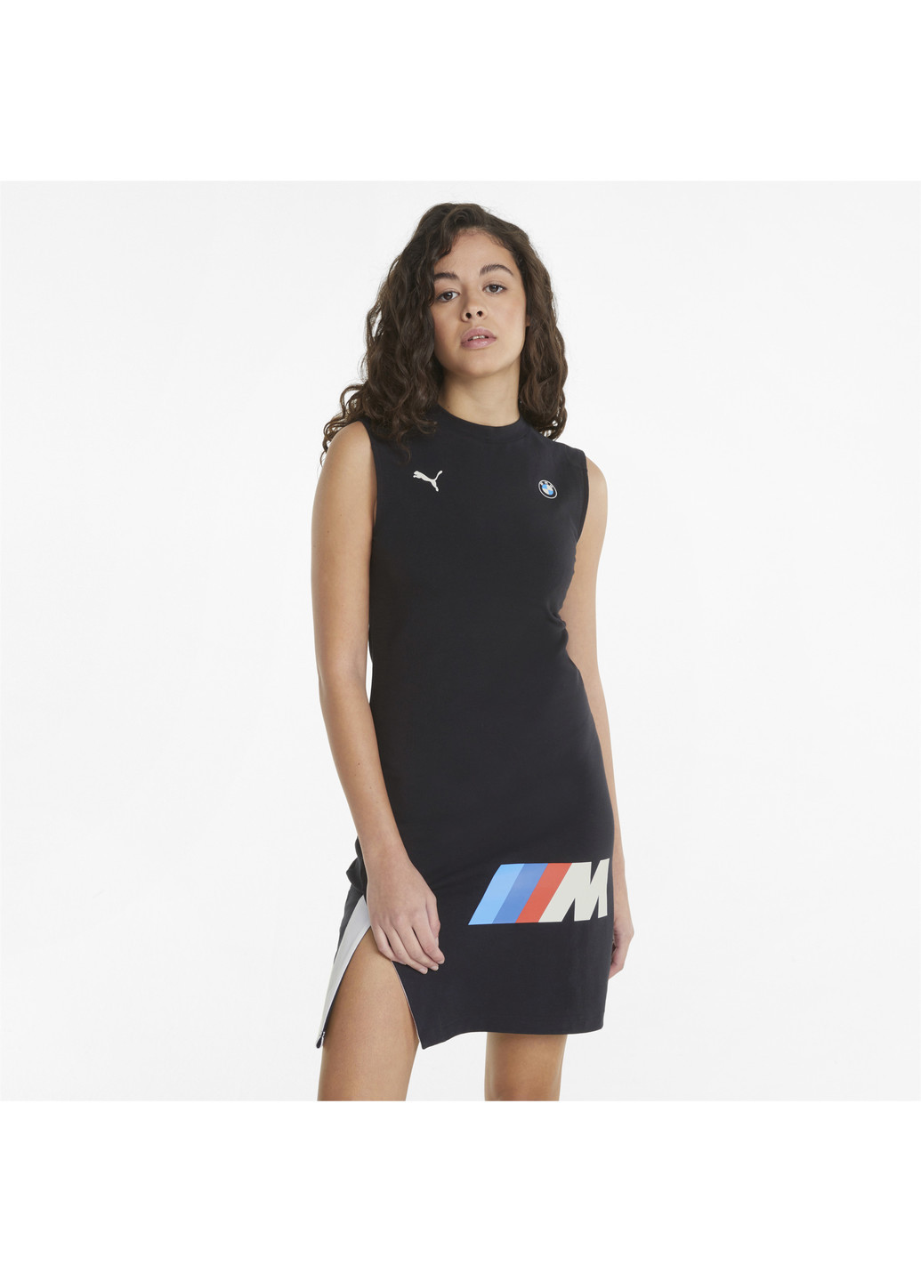 Чорна спортивна плаття bmw m motorsport statement women's dress Puma однотонна