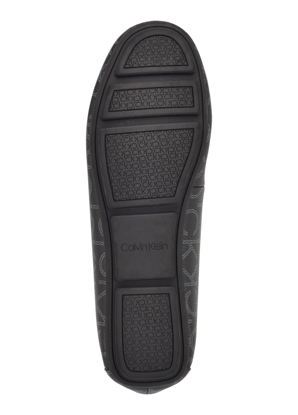 Черные мокасины Calvin Klein с логотипом