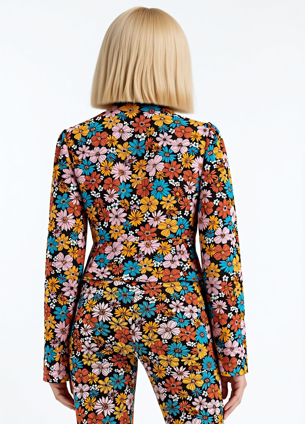 Комбинированная блуза House