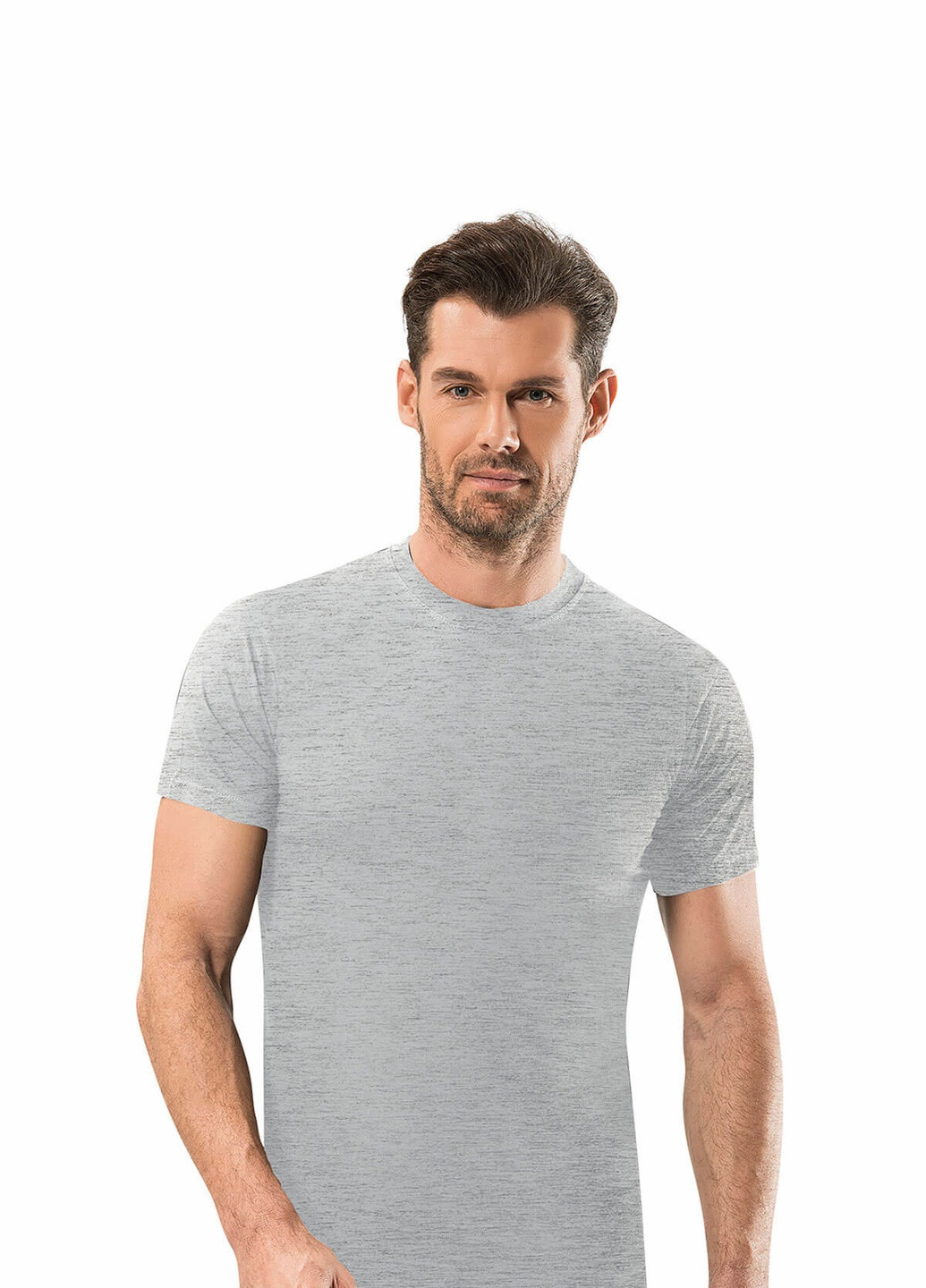 Сіра футболка чоловіча арт.gray s Jiber 111