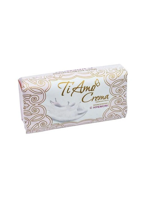 Косметичне мило тверде Ti Amo Crema c кремом 140 г No Brand (247619574)