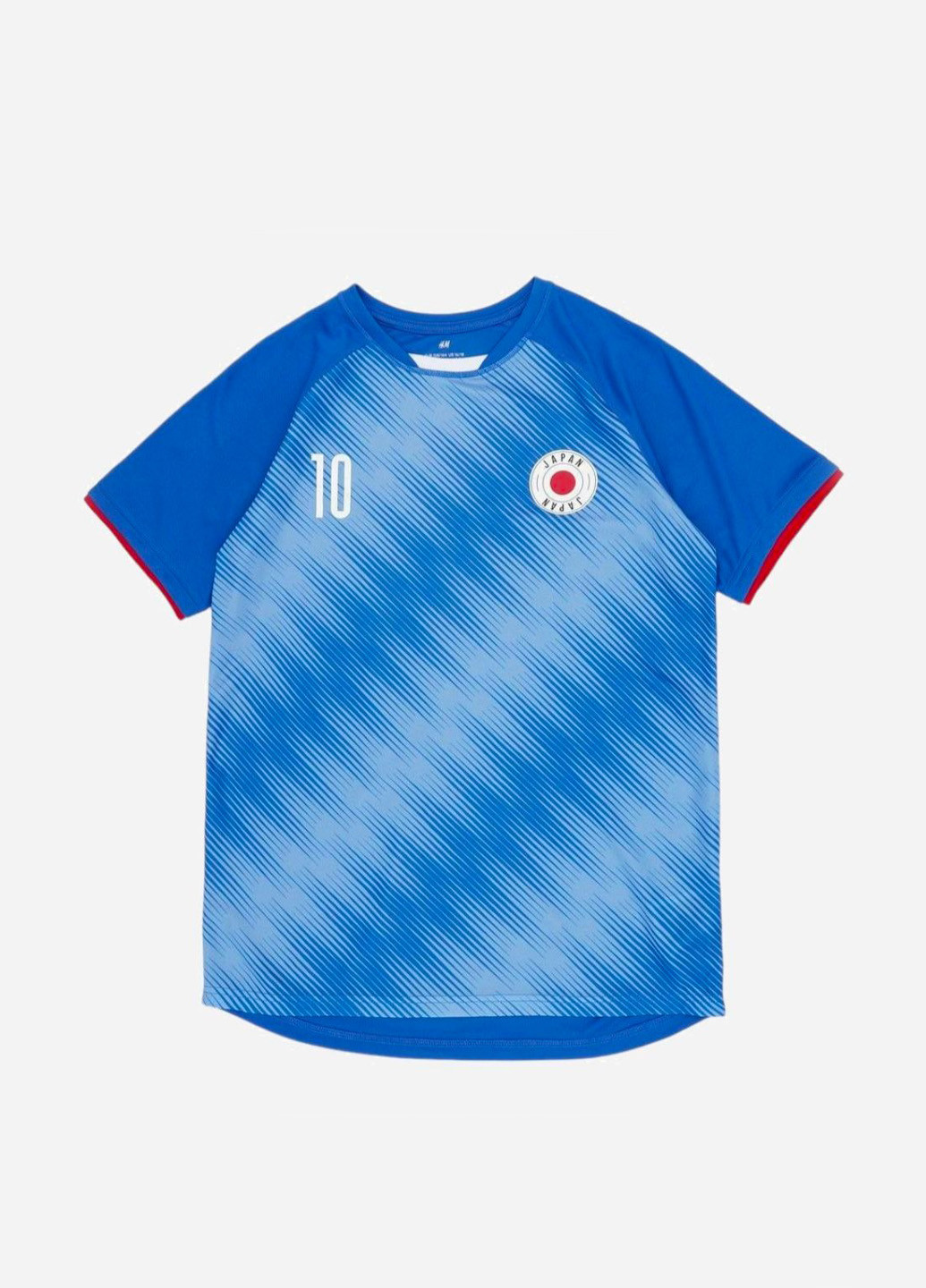 Синя літня футболка H&M