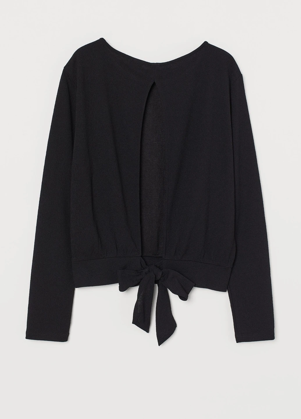 Чёрная блуза H&M