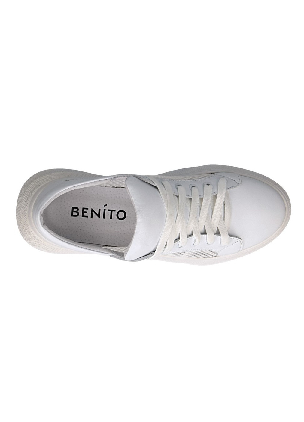 Білі осінні кроссовки Benito