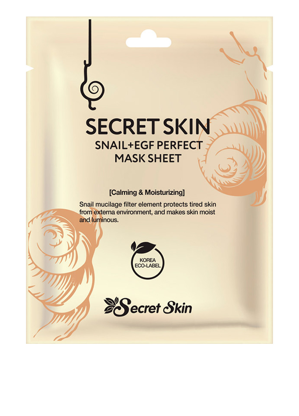 Маска для лица с муцином улитки Snail+EGF Perfect Mask Sheet, 15 мл Secret Skin (182428233)