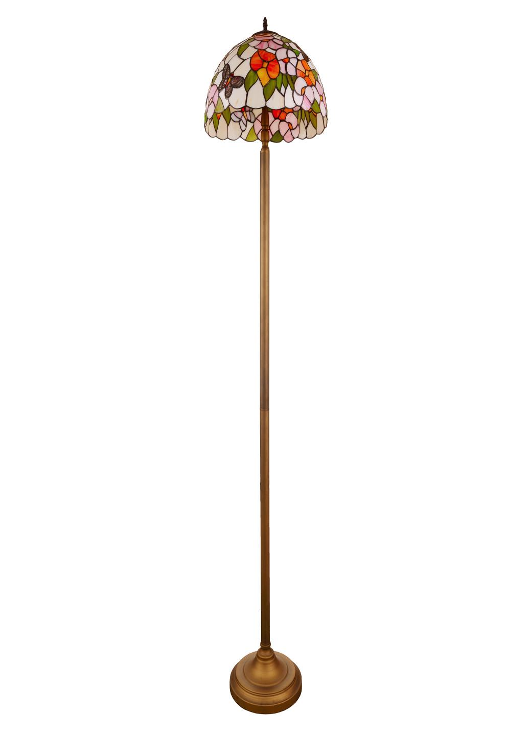 Торшер на две лампы Тиффани BR-647F/16-2 E27 Brille (246653801)