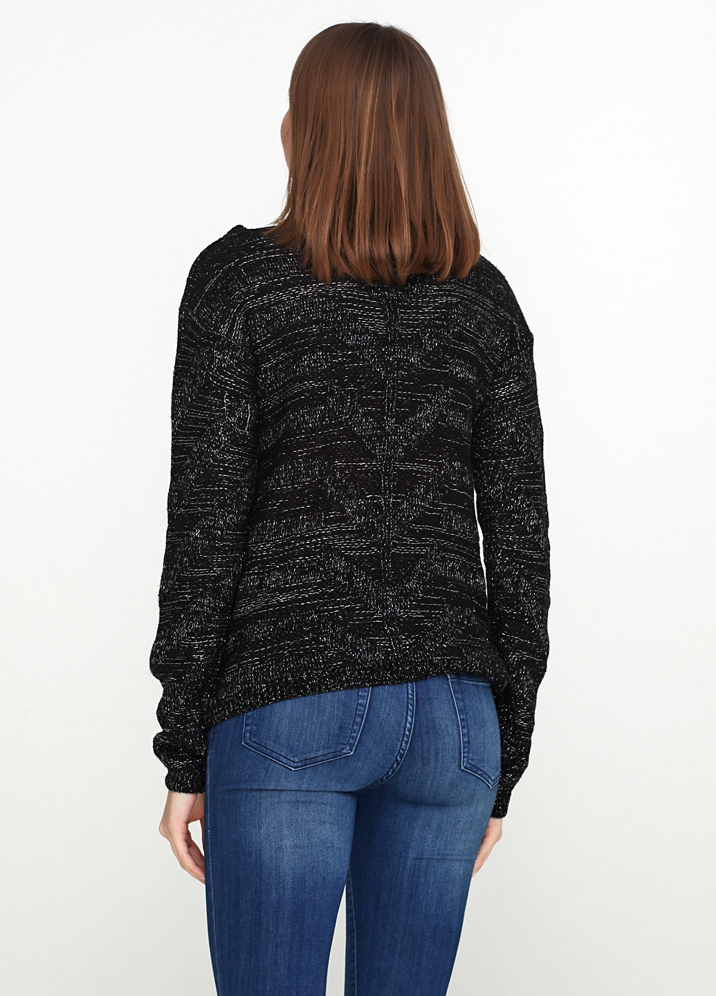 Чорний демісезонний пуловер пуловер Coupage №5