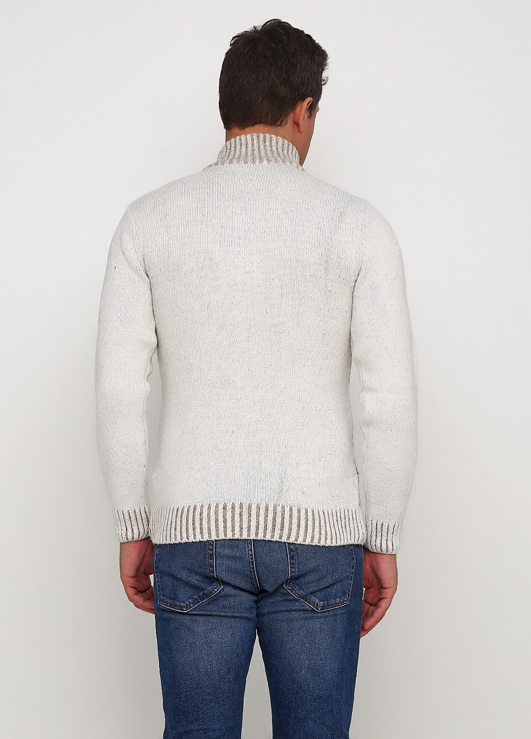 Светло-бежевый зимний свитер Madoc Jeans