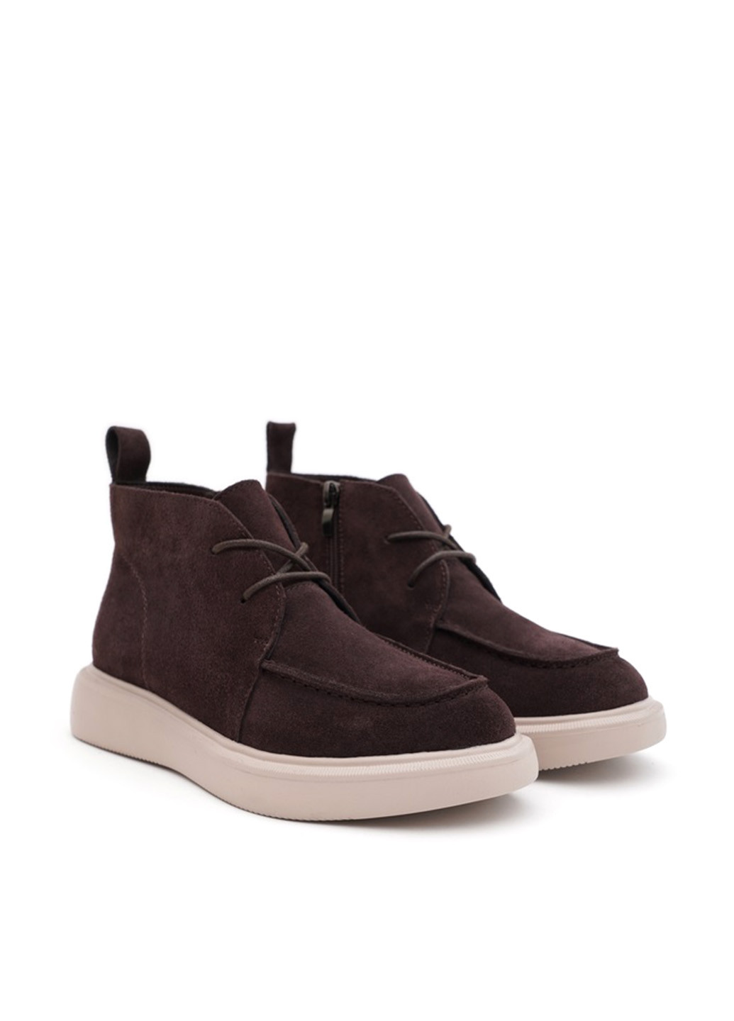 Осенние ботинки дезерты Lola Andy без декора из натуральной замши