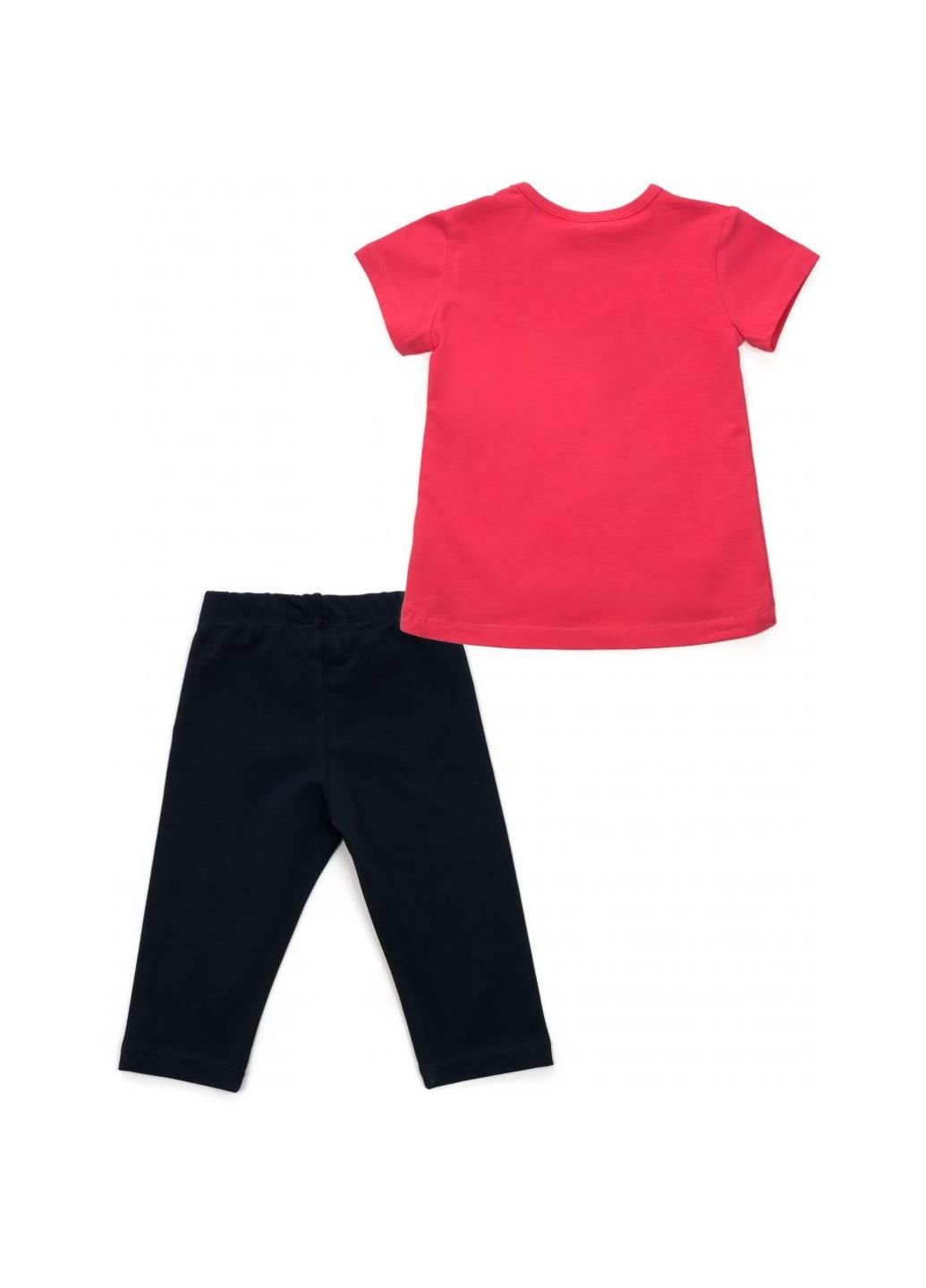 Комбінований літній набір дитячого одягу "78" (14246-128g-pink) Breeze