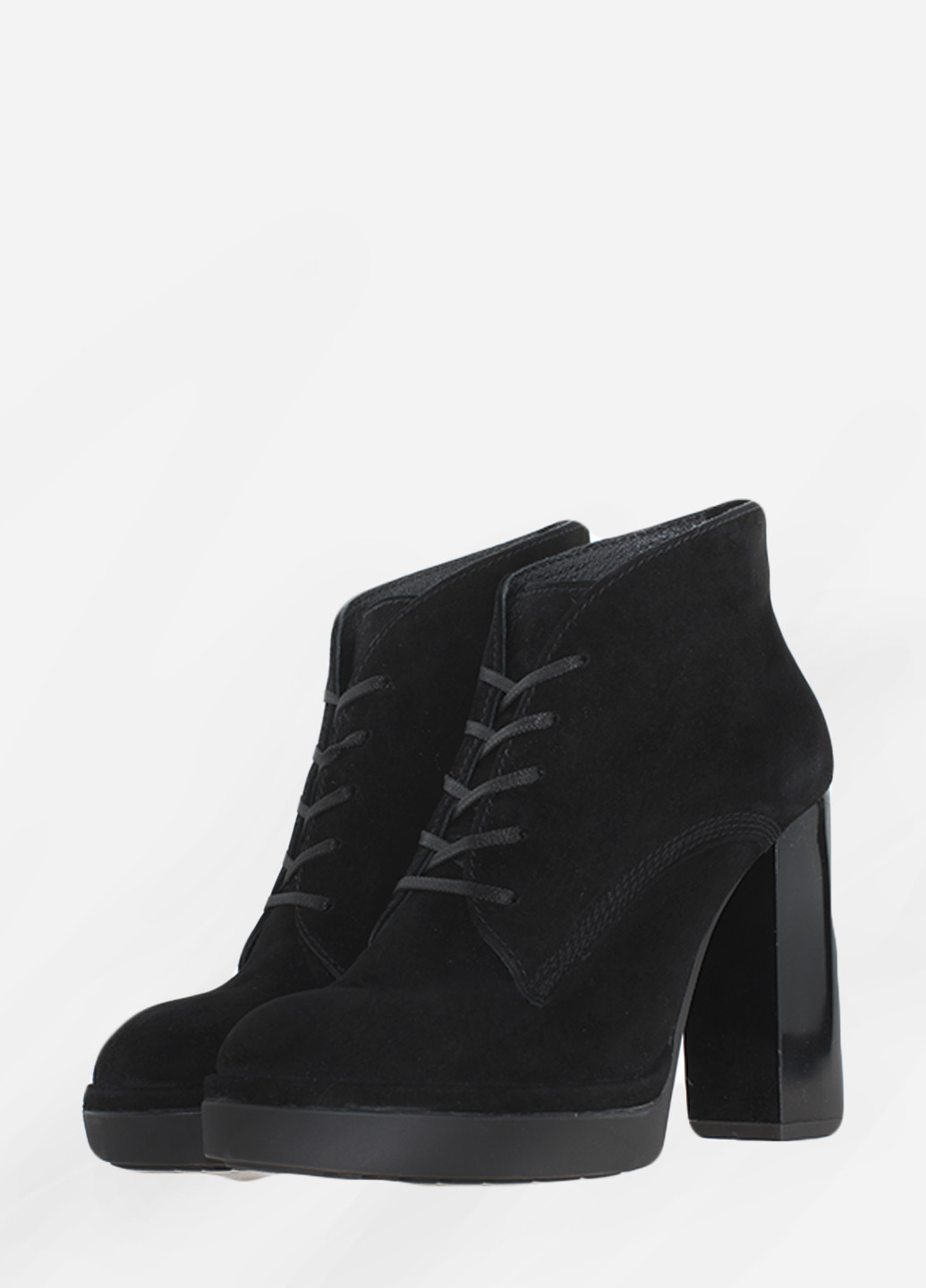 Осенние ботинки rd16901-11 черный Dominel из натуральной замши