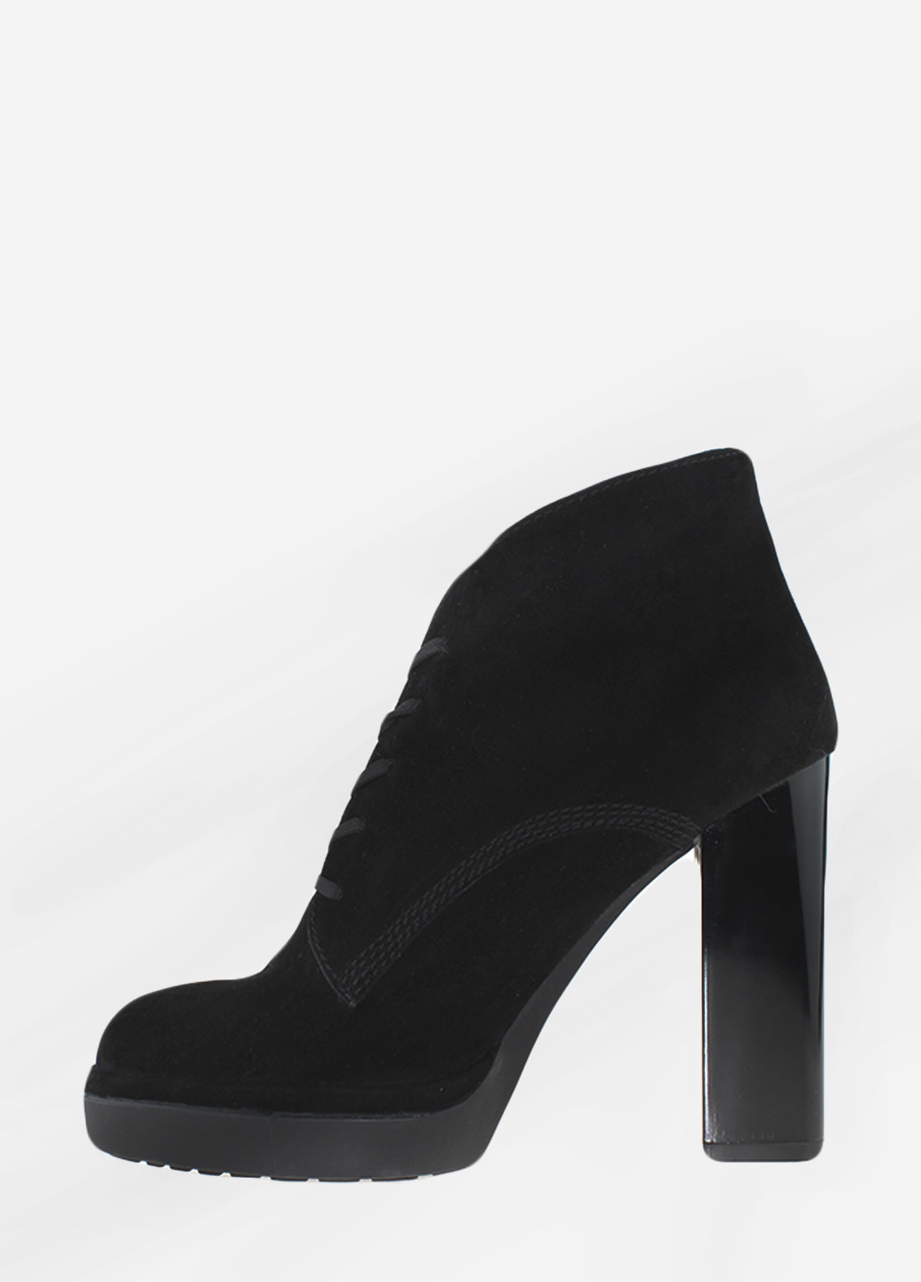 Осенние ботинки rd16901-11 черный Dominel из натуральной замши