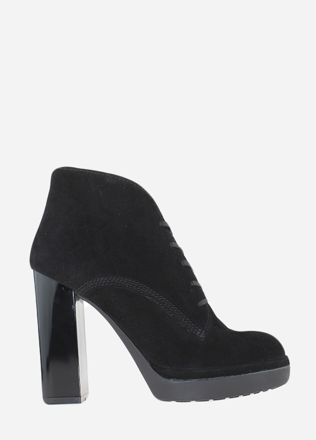 Осенние ботинки rd16901-11 черный Dominel из натуральной замши