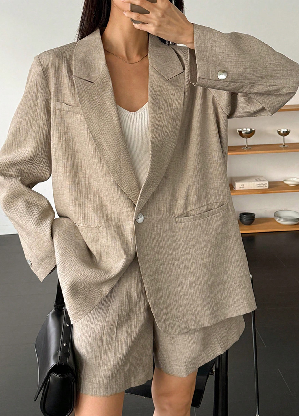 Костюм (жакет, шорти) SHEIN (366257759)
