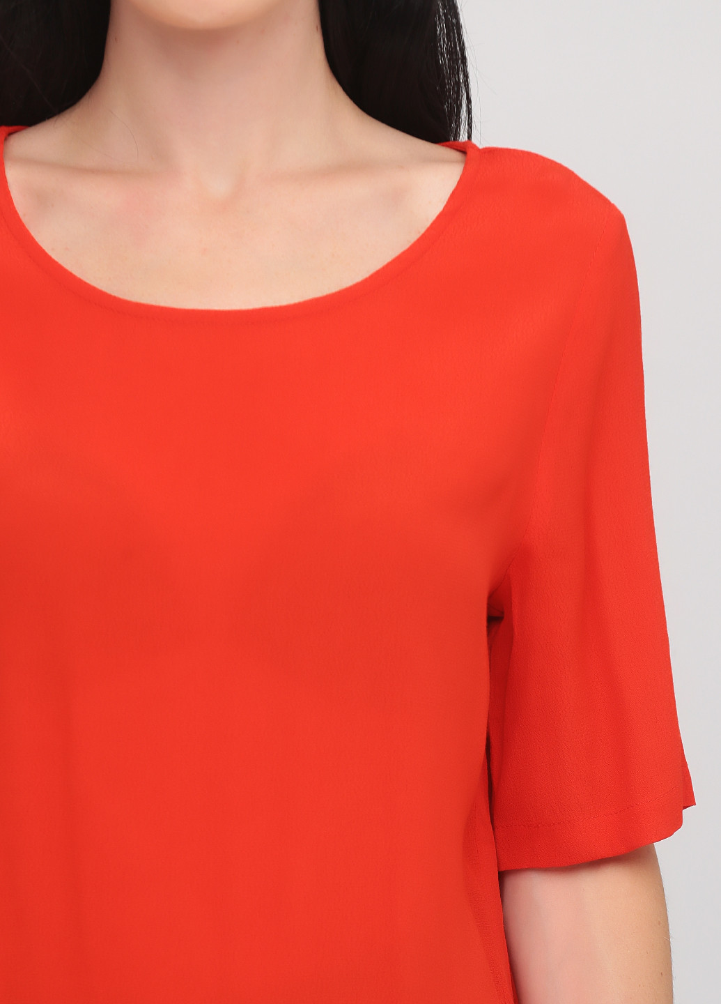 Яскраво-червона літня блузка Minimum